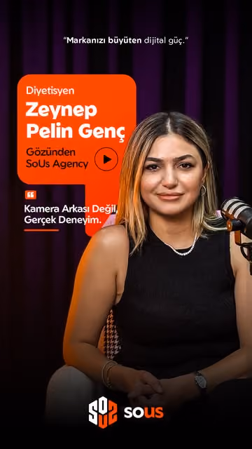 Diyetisyen Zeynep Pelin Genç — SoUs müşteri deneyimi videosunun kapağı
